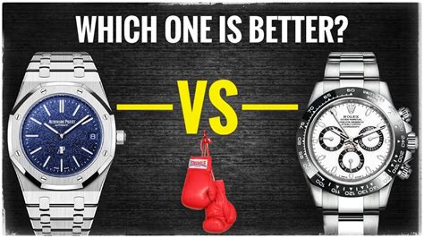 is audemars piguet better than rolex